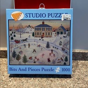 Puzzle NEW sealed skating party 1000 pieces by